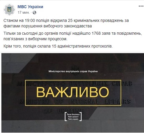 Порушення на виборах президента України: усі подробиці